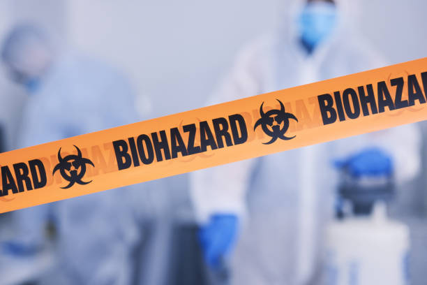 Professional Infectious Disease Decontamination technician working in Taft, CA